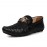 Casual/Office & Career/Drive Fashion PU Leather Shoes Slip-on Woven Shoes Black/White/Bule 39-44