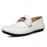 Casual/Office & Career/Drive Fashion PU Leather Shoes Slip-on Woven Shoes Black/White/Bule 39-44