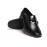 Leather / Leatherette Casual Loafers Casual Flat Heel Black