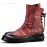 Shoes Casual Boots Black / Yellow / Burgundy