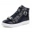 High Help Canvas Fashion Boots Zipper Comfortable Flats