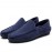 Office & Career / Casual Suede Loafers Black / Blue / Gray