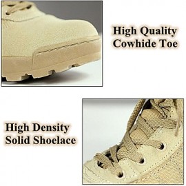 Shoes   2016 Hot Sale Outdoor/Work Leather/Synthetic Hard-wearing Combat Boots Black / Beige  