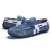 Men's Shoes Denim Casual Boat Shoes Casual Flat Heel Slip-on Black / Blue  
