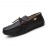 Men's Boat Casual/Party & Evening/Office & Career Fashion Microfiber Leather Shoes Black/White/Brown 39-44